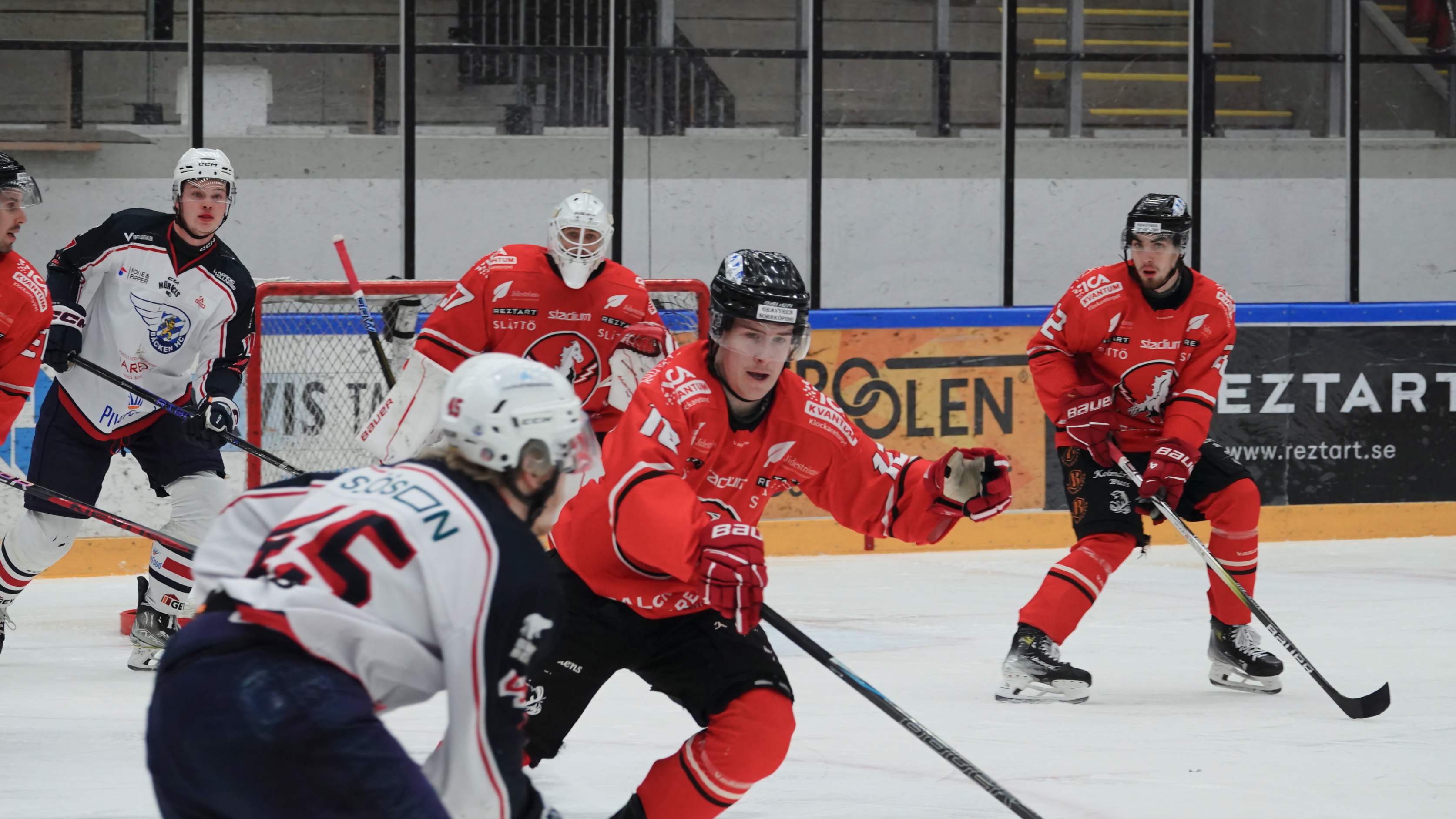 Hockey action